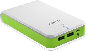 Powerbank ADATA P16750 biało-zielony (AP16750-5V-CWHGN) 1