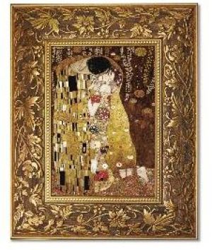 Artitalia di Roberto Pancheri s.a.s. Gustav Klimt "Pocałunek" Ciemne Tło (261-8521) 1