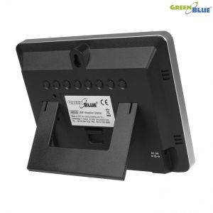 Stacja pogodowa GreenBlue bezprzewodowa kolorowa z systemem DCF (GB526) 3
