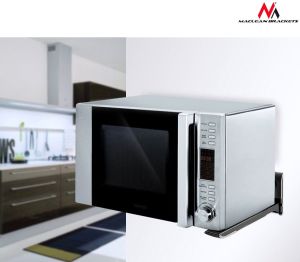 Maclean Uchwyt do kuchenki mikrofalowej czarny (MC-776 B) 5