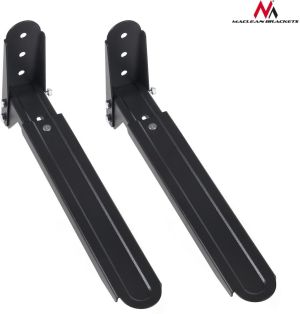 Maclean Uchwyt do kuchenki mikrofalowej czarny (MC-776 B) 8