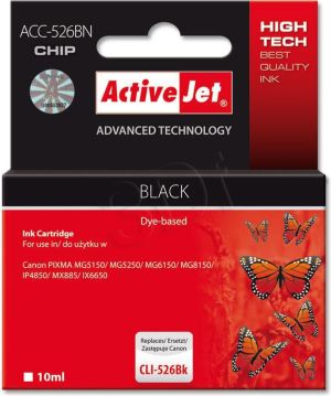 Tusz Activejet tusz ACC-526BN / CLI-526Bk (black) 1
