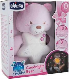 Chicco Miś na dobranoc różowy (276696) 4