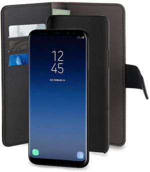 Puro Wallet etui 2w1 do Samsung Galaxy S9 (SGS9PBOOKC3BLK) 1