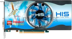 Karta graficzna HIS Radeon HD6790 1024MB DDR5/256bit DVI/HDMI/DP PCI-E (840/4200) (H679F1GD) 2