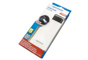 Powerbank Esperanza Photon EMP120W 17400 mAh Biało-czarny 2