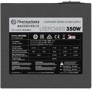 Zasilacz Thermaltake Litepower II Black 350W (PS-LTP-0350NPCNEU-2) 3