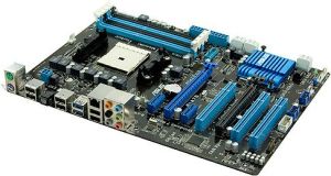 Płyta główna Asus F1A75 AMD A75 Socket FM1 (2xPCX/DZW/GLAN/SATA3/USB3/RAID/DDR3/CROSSFIRE) 2