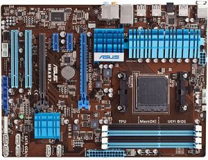 Płyta główna Asus M5A97 AMD 970 Socket AM3+ (2xPCX/DZW/GLAN/SATA3/USB3/RAID/DDR3/CROSSFIRE) 2