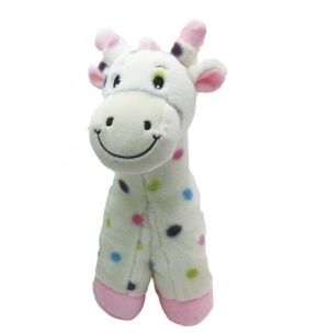 Tulilo Kropeczka Żyrafa, różowa, 40 cm (GXP-631062) 1