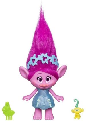 Figurka Hasbro Trolls - Figurka Poppy Babies, fioletowe włosy (GXP-624237) 1