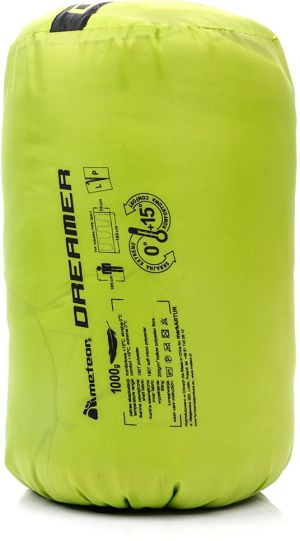 Meteor Śpiwór Dreamer zielono-czarny zamek prawy 5