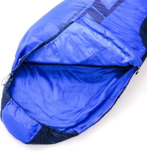 Meteor Śpiwór mumia Indus granatowy/niebieski zamek prawy 2