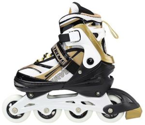 Rolki Nils Extreme NA1123 rekreacyjne regulowane złote r. 31-34 3