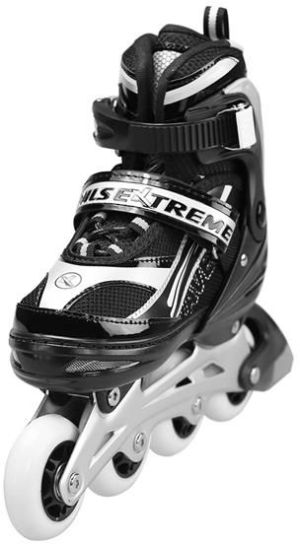 Rolki Nils Extreme NA1123 rekreacyjne regulowane czarne r. 39-42 4