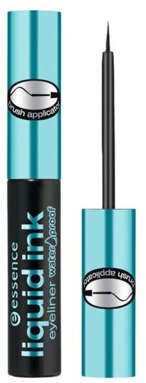 Essence Eyeliner wodoodporny w płynie Liquid Ink Eyeliner Waterproof Black 3ml 1