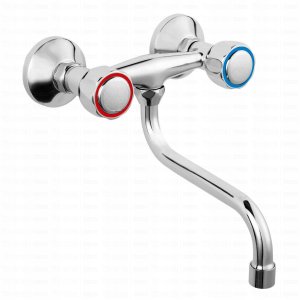 Bateria kuchenna Red Blue Basic BASIC-BAT.ZLEW.ŚCIENNA 2-UCH.CR. - C020103006 1