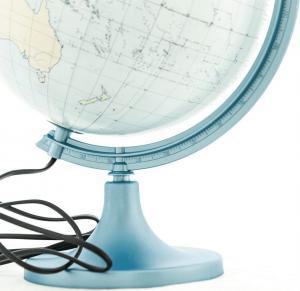 Zachem Globus 250 konturowy z objaśnieniem, podświetlany 2