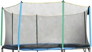 inSPORTline Ochronna siatka do trampoliny 244 cm + 6 prętów podtrzymujących 1
