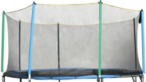 inSPORTline Ochronna siatka do trampoliny 180 cm + 6 prętów podtrzymujących 1