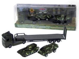 Hipo Transporter Wojskowy + 2 Pojazdy Pod Kloszem 1
