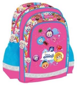 Starpak Plecak szkolny Emoji Frozen różowo-niebieski (396279) 1