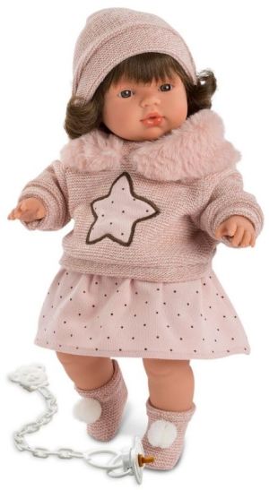 Llorens Lalka Lola płacząca, 38 cm (LL-38550) 1