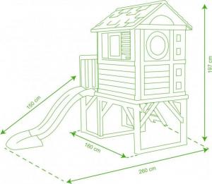 Smoby Domek dla dzieci na palach 5
