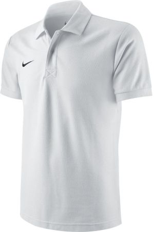 Nike Koszulka piłkarska TS Boys Core Polo biała r. XS (122-128cm) (456000 100) 1