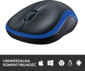 Mysz Logitech M185 Niebieska (910-002239) 5
