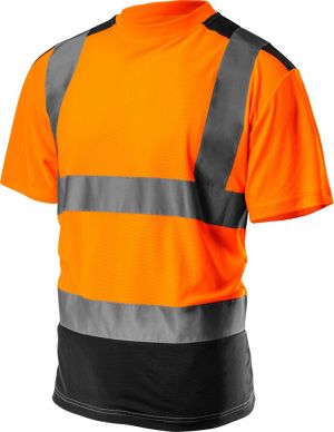 Neo T-shirt ostrzegawczy ciemny dół pomarańczowy rozmiar L (81-731-L) 1