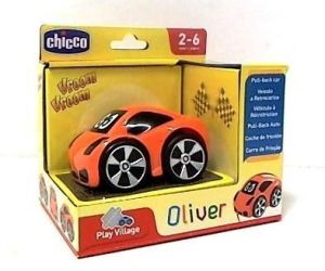 Chicco Autko Mini turbo Touch Oliver- pomarańczowy 1