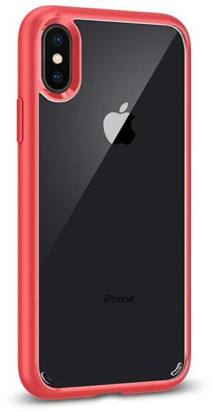 Spigen Ultra Hybrid do iPhone X red 3