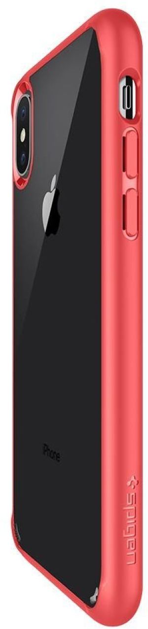 Spigen Ultra Hybrid do iPhone X red 5