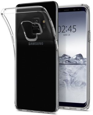 Spigen Liquid Crystal do Samsung S9 G960 crystal clear (BRA006621) 2