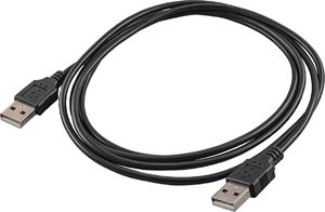 Kabel USB Akyga USB-A - USB-A 1.8 m Czarny (AK-USB-11) 1