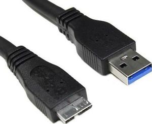 Kabel USB Akyga USB-A - microUSB 1.8 m Czarny (AK-USB-13) 1