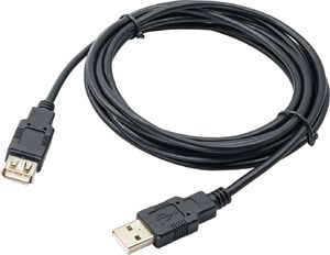 Kabel USB Akyga USB-A - USB-A 3 m Czarny (AK-USB-19) 1