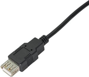 Kabel USB Akyga USB-A - USB-A 3 m Czarny (AK-USB-19) 2