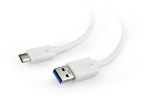 Adapter USB Gembird Biały  (CCP-USB3-AMCM-W-0.1M) 1