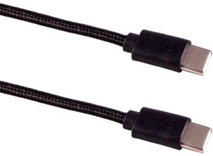 Kabel USB Esperanza USB-C - USB-C 1 m Czarny (EB229K - 5901299948552) 1