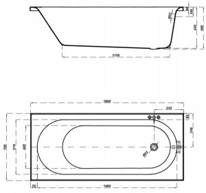 Wanna Cersanit Octavia 160x70cm (S301-252) 3