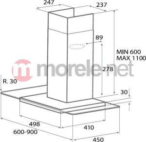 Okap Elica FLAT GLASS IX/A/60 2