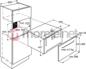 Zmywarka AEG F 55200 VI0 2