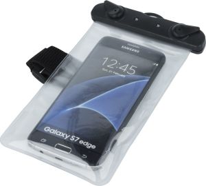 TelForceOne Pokrowiec wodoodporny z opaską na ramię 5,5" transparentny - GSM034089 1