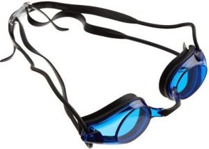 Arena Okularki Tracks czarno-niebieskie (92341/57) 2