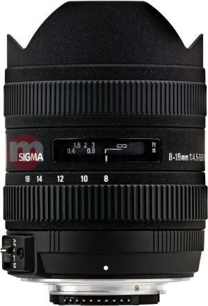 Obiektyw Sigma 8-16 mm f/4.5-5.6 DC HSM (203962) Sony 1