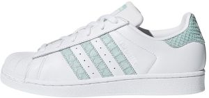 Adidas Buty damskie Superstar biało-zielone r. 36 2/3 (CG5461) 1