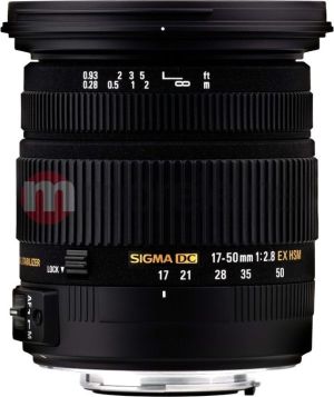 Obiektyw Sigma 17-50mm f/2.8 DC OS HSM Pentax (583961) 1