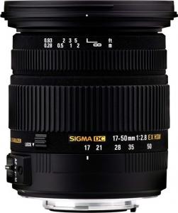 Obiektyw Sigma EX DC OS HSM 17-50 mm (583956) 1